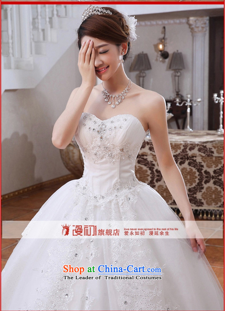 In the early 2015 new man Summer Wedding bride anointed chest to Korean style graphics thin lace bon bon skirt wedding White M pictures, prices, brand platters! The elections are supplied in the national character of distribution, so action, buy now enjoy more preferential! As soon as possible.