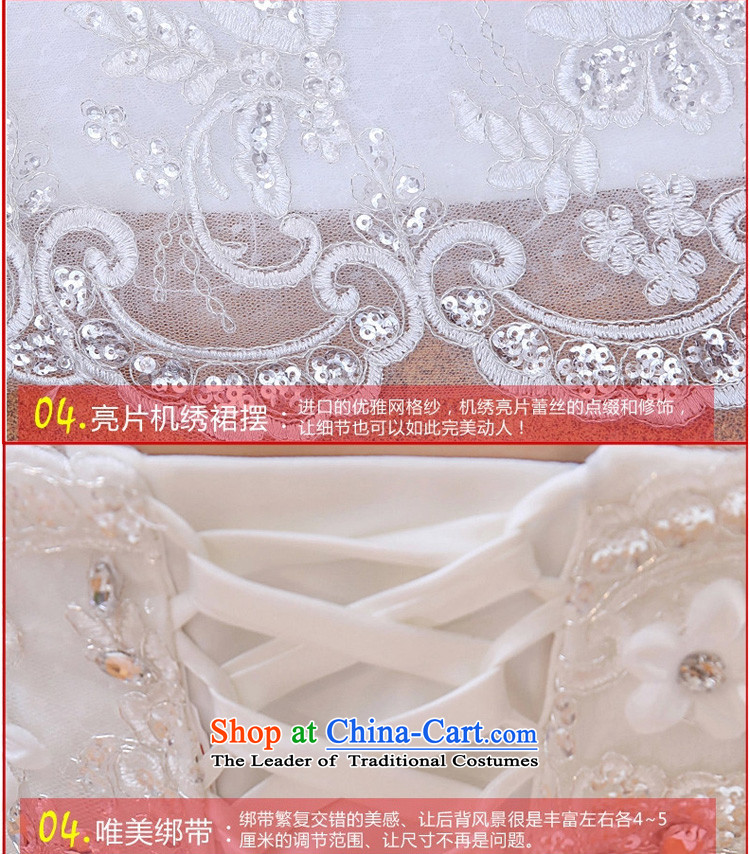 At the beginning of the New Year 2015 spread small trailing princess marriage wedding Korean wiping the chest of diamond ornaments crowsfoot video thin wedding trailing white M picture, prices, brand platters! The elections are supplied in the national character of distribution, so action, buy now enjoy more preferential! As soon as possible.