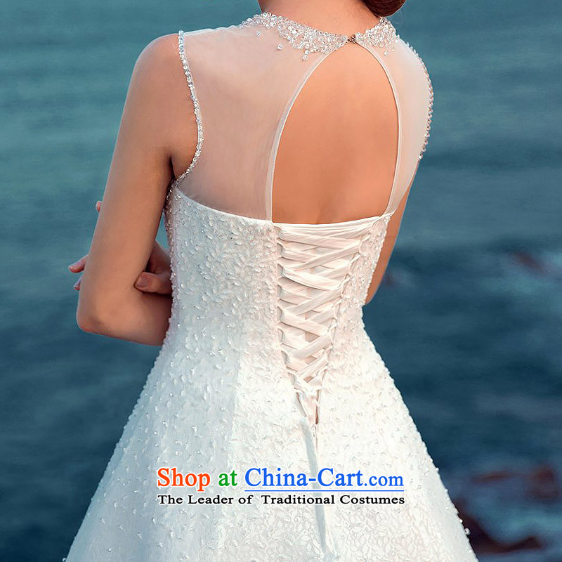 A bride wedding dresses 2015 new wedding sexy engraving A field petticoats lace wedding A515 M a bride shopping on the Internet has been pressed.