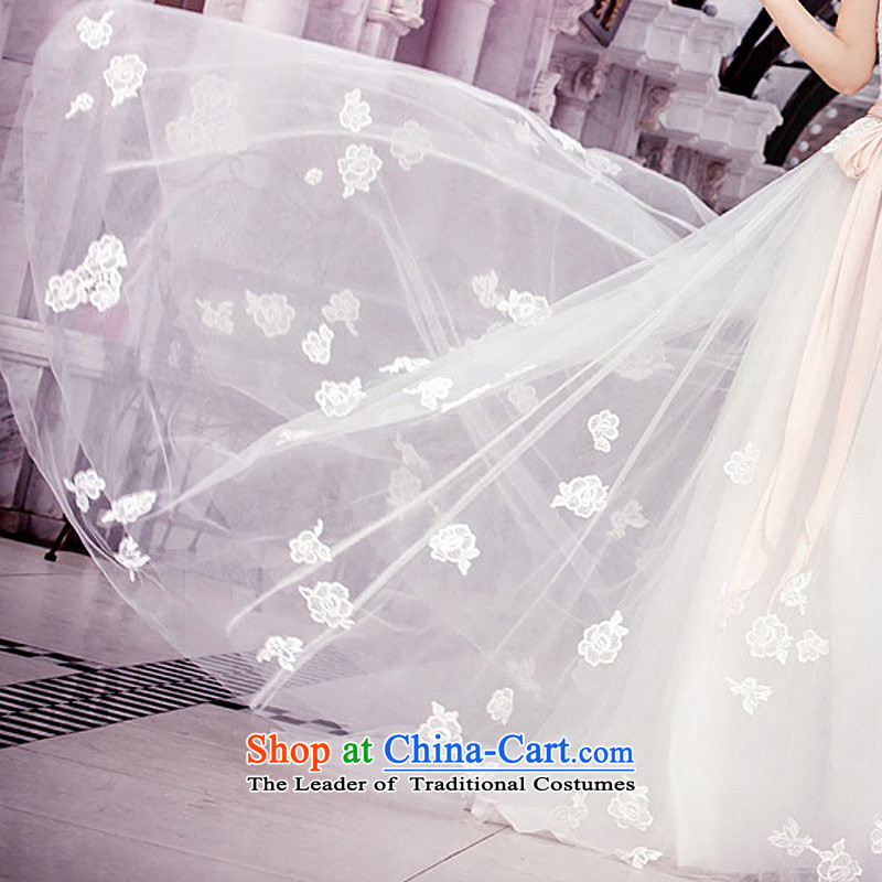 A Bride elegant beauty bride Wedding 2015 new Korean A959 wedding dresses, L, a bride shopping on the Internet has been pressed.