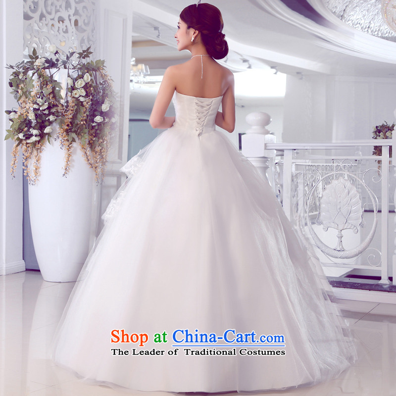 The leading edge of the days of the wedding dresses alignment with chest, Japan and the Republic of Korea 2015 new lace wedding dress 109 White M DREAM edge days seung , , , shopping on the Internet