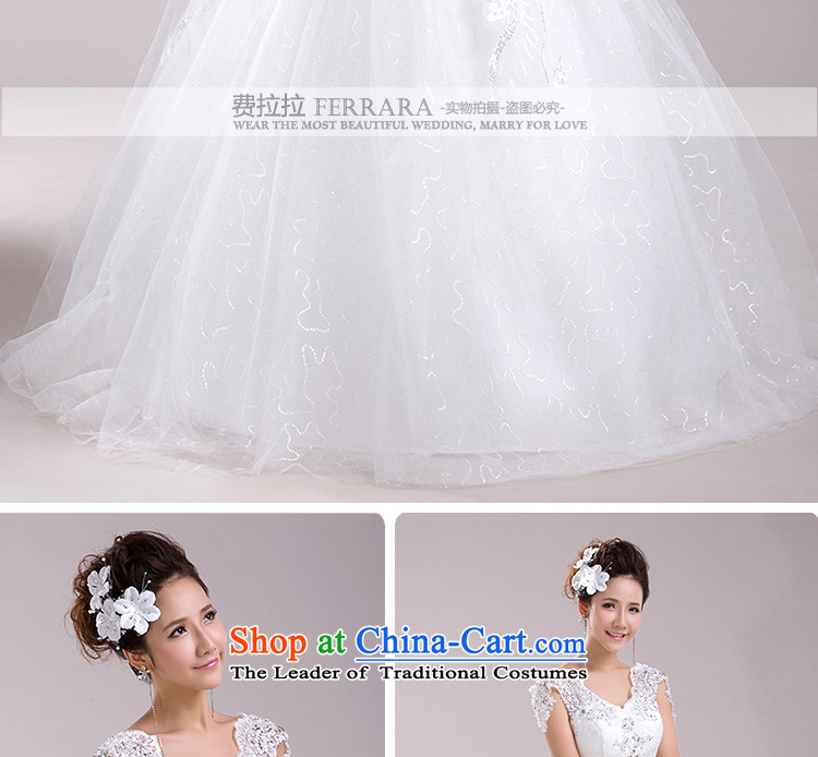 Ferrara wedding dresses new spring of 2015 Field shoulder Korean marriages bon bon skirt the drill large yard white L picture, prices, brand platters! The elections are supplied in the national character of distribution, so action, buy now enjoy more preferential! As soon as possible.