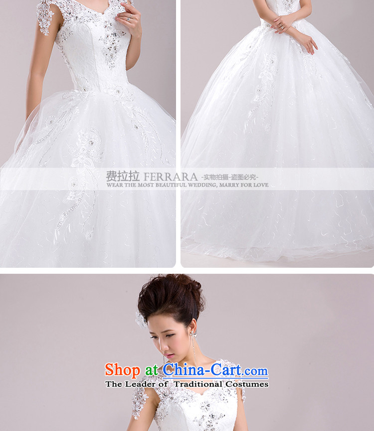 Ferrara wedding dresses new spring of 2015 Field shoulder Korean marriages bon bon skirt the drill large yard white L picture, prices, brand platters! The elections are supplied in the national character of distribution, so action, buy now enjoy more preferential! As soon as possible.