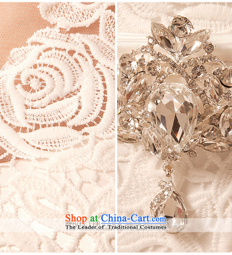 Ferrara wedding dresses 2015 new rosebuds circled population of diamond ornaments bon bon yarn retro collar winter Princess, Wedding White M Suzhou shipment picture, prices, brand platters! The elections are supplied in the national character of distribution, so action, buy now enjoy more preferential! As soon as possible.