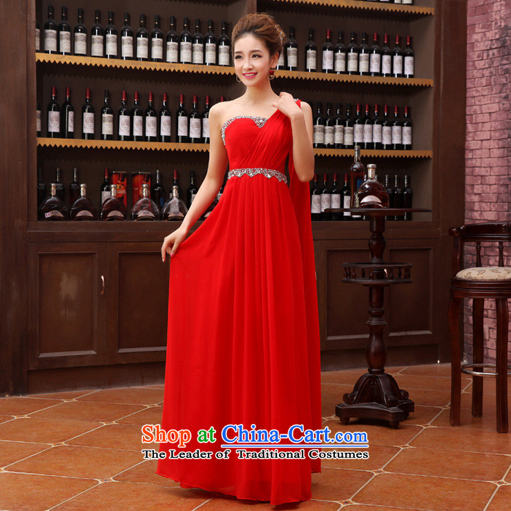 There is also a grand new optimized version of Flash drill won Beveled Shoulder dress bows services upscale chiffon evening dresses XS1068 RED XXL picture, prices, brand platters! The elections are supplied in the national character of distribution, so action, buy now enjoy more preferential! As soon as possible.