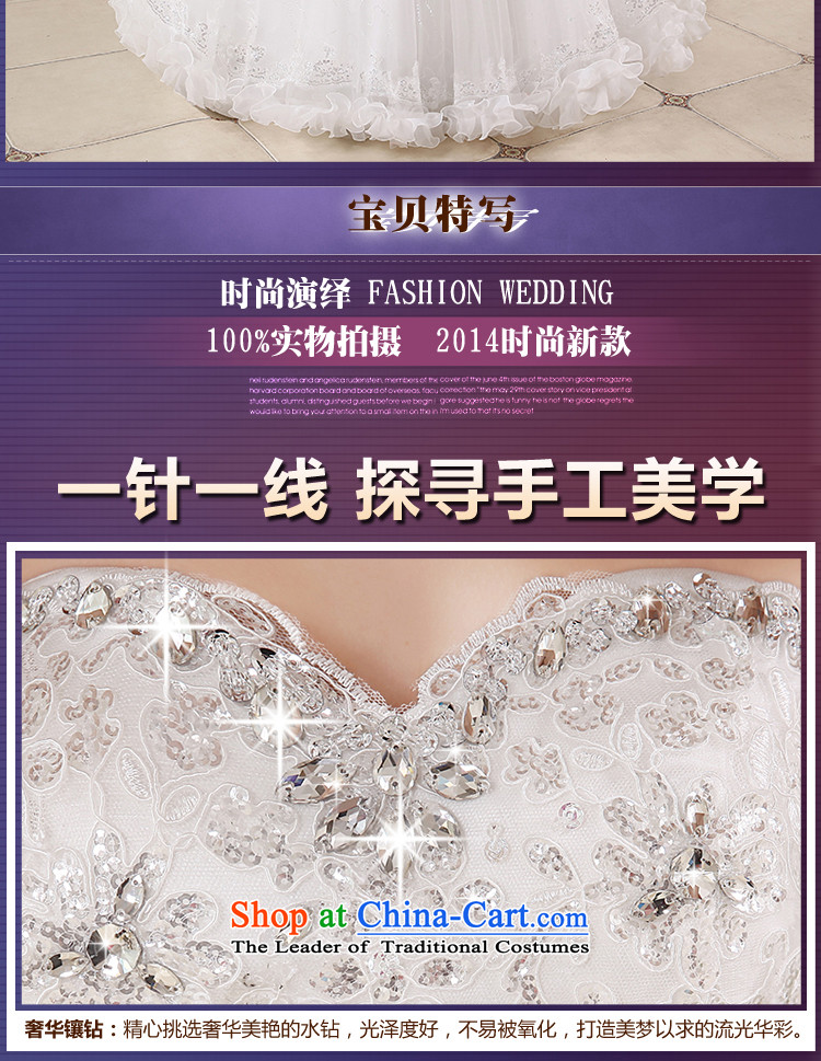 No new 2015 bride embroidered spring and summer Korean wiping the chest straps to align the diamond wedding dresses marriages White XXL Code Suzhou shipment picture, prices, brand platters! The elections are supplied in the national character of distribution, so action, buy now enjoy more preferential! As soon as possible.