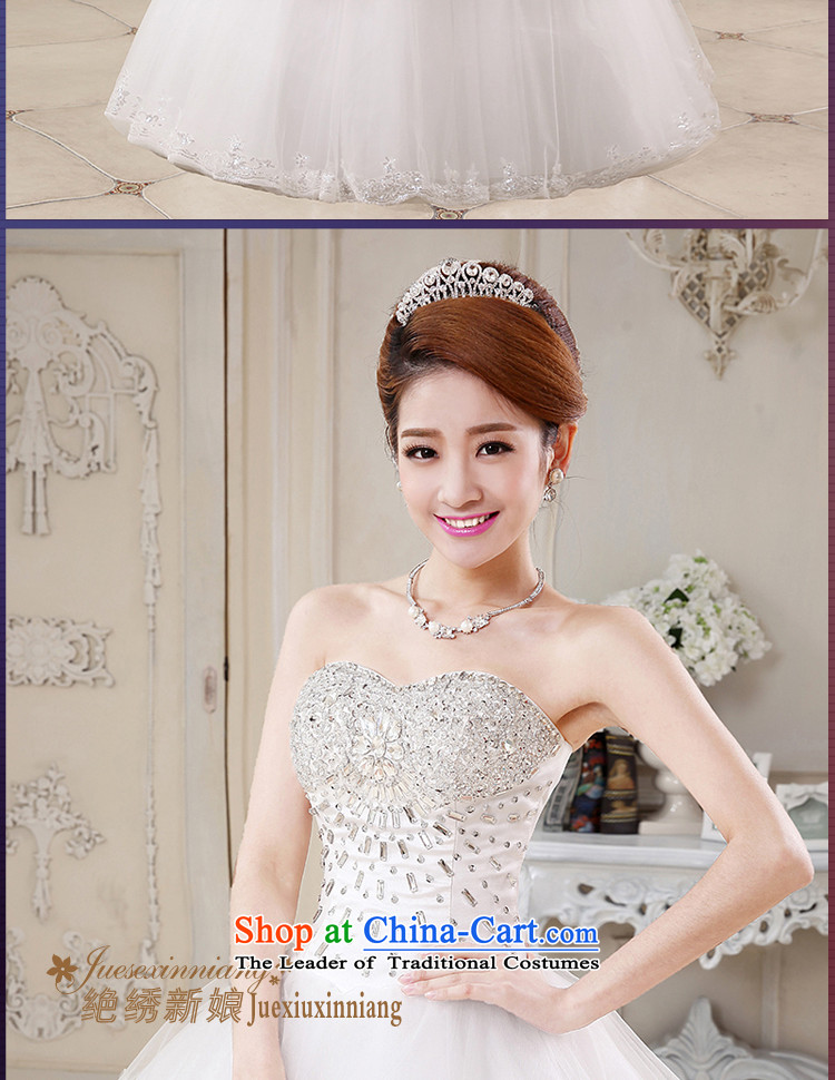2015 new diamond Luxury depilation chest straps wedding dresses lace princess to align graphics thin diamond jewelry bride wedding Bride With White M Code Code Suzhou shipment picture, prices, brand platters! The elections are supplied in the national character of distribution, so action, buy now enjoy more preferential! As soon as possible.