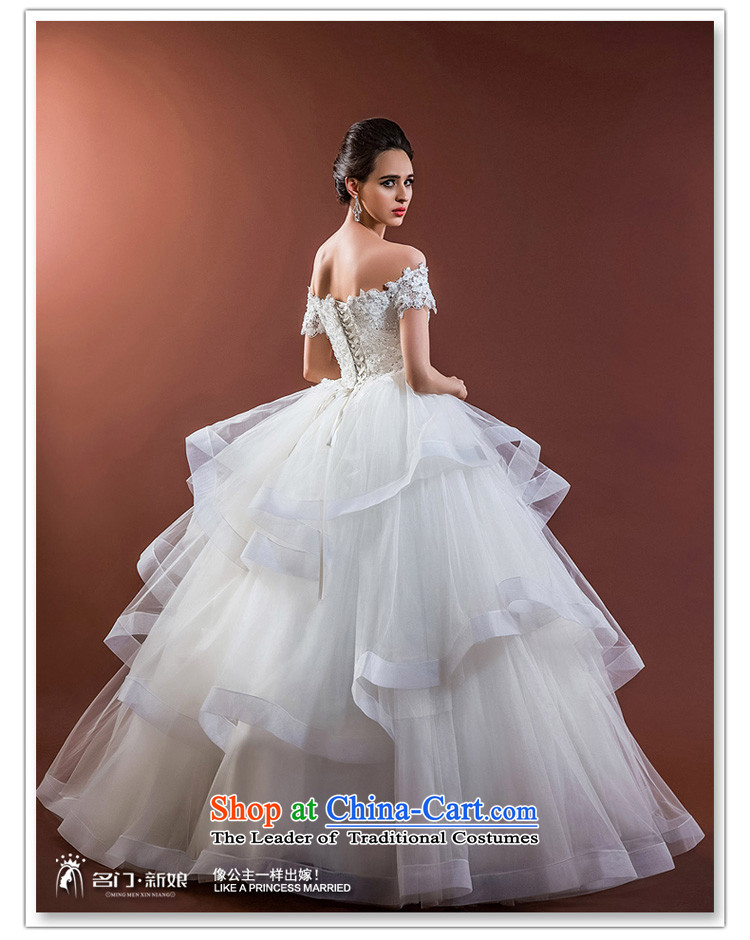 A new 2015 Princess Bride wedding video word thin shoulders lace wedding cake skirt A533 L picture, prices, brand platters! The elections are supplied in the national character of distribution, so action, buy now enjoy more preferential! As soon as possible.