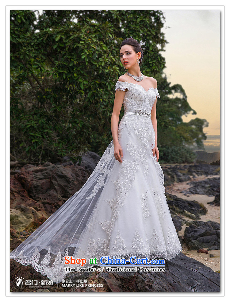 A new bride 2015 lace crowsfoot wedding video word thin shoulders wedding luxury A563 manually S picture, prices, brand platters! The elections are supplied in the national character of distribution, so action, buy now enjoy more preferential! As soon as possible.