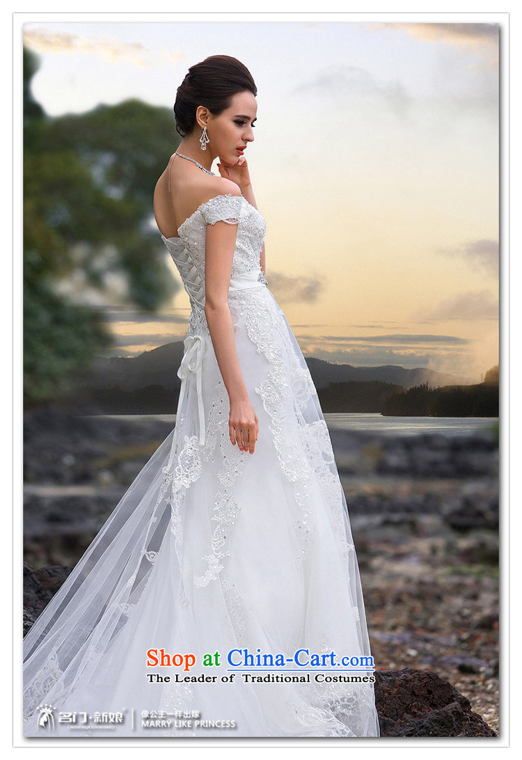 A new bride 2015 lace crowsfoot wedding video word thin shoulders wedding luxury A563 manually S picture, prices, brand platters! The elections are supplied in the national character of distribution, so action, buy now enjoy more preferential! As soon as possible.
