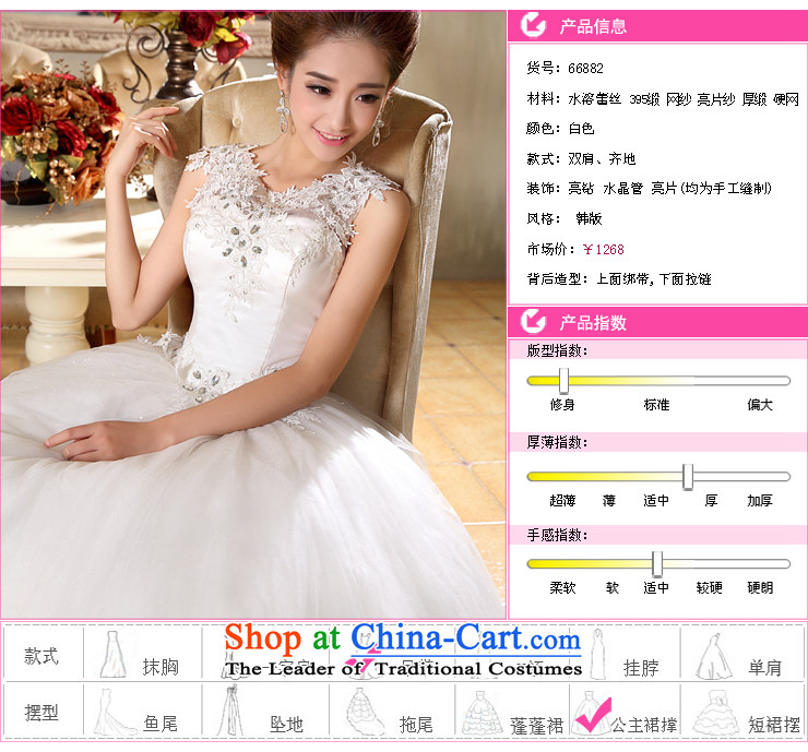 Mrs Alexa Lam roundup bride lace shoulders wedding dresses 2014 new modern Korean align 66882 S(2.0) white picture, prices, brand platters! The elections are supplied in the national character of distribution, so action, buy now enjoy more preferential! As soon as possible.