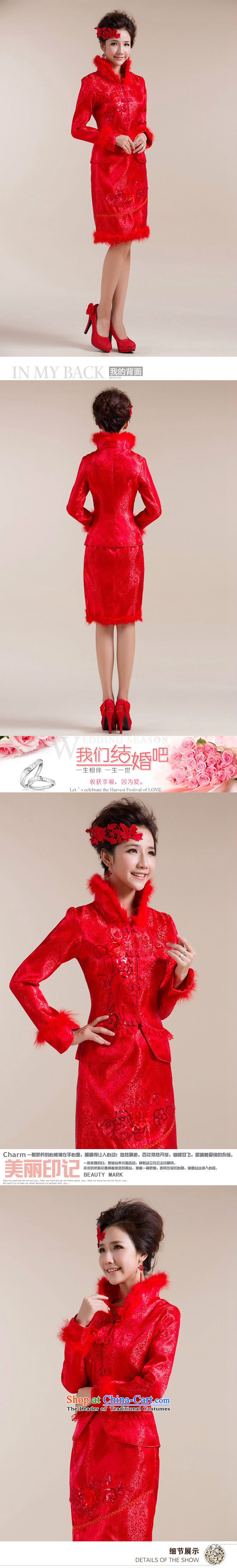 Yet, a new paragraph winter marriage bows feather gross for cotton qipao XS7103 RED S picture, prices, brand platters! The elections are supplied in the national character of distribution, so action, buy now enjoy more preferential! As soon as possible.