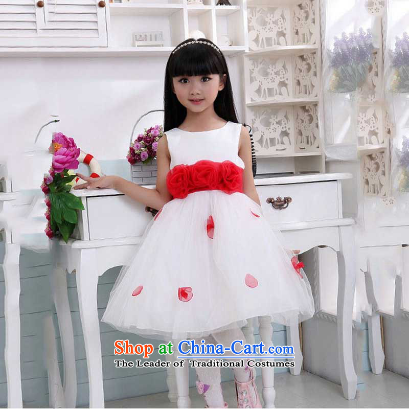 Naoji a child performances of children's wear skirts dress dances to Snow White Dress bon bon skirt XS1025 White 2 code, it is a , , , shopping on the Internet