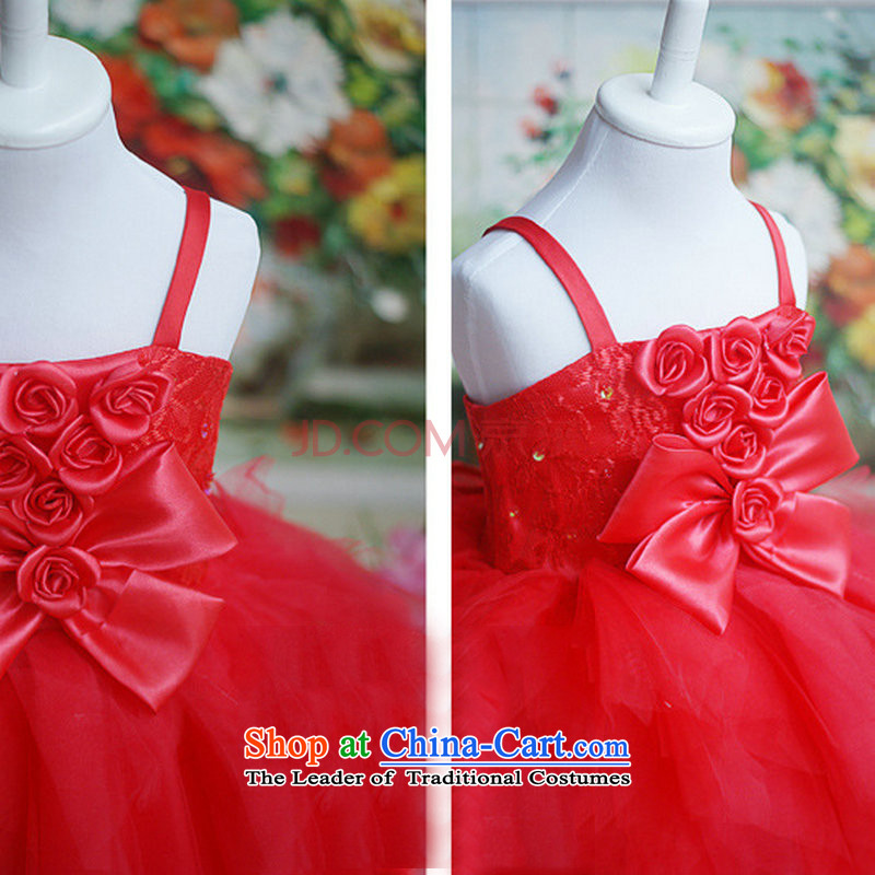 Naoji a child dress girls princess skirt will lace wedding XS1002 Red 2 code, it is a , , , shopping on the Internet