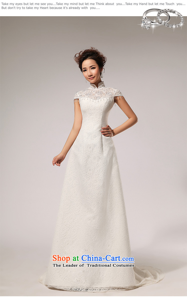 Yet, one word lace retro shoulder retro crowsfoot wedding dresses and sexy minimalist XS5238 m White M picture, prices, brand platters! The elections are supplied in the national character of distribution, so action, buy now enjoy more preferential! As soon as possible.