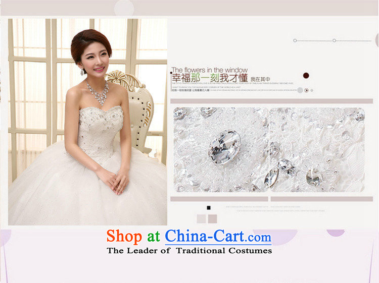 A Korean-style yet sweet bride light white Korean version of V-neck in the marriage for women to align spring wedding dresses 2014 NEW XS0841 White XXL picture, prices, brand platters! The elections are supplied in the national character of distribution, so action, buy now enjoy more preferential! As soon as possible.
