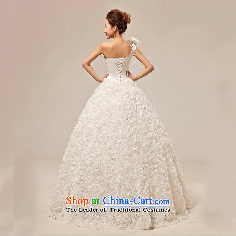 Yet, a wedding dresses Korean sweet Princess Bride to align the shoulder and chest wedding XS5230 m White XL, yet a , , , shopping on the Internet