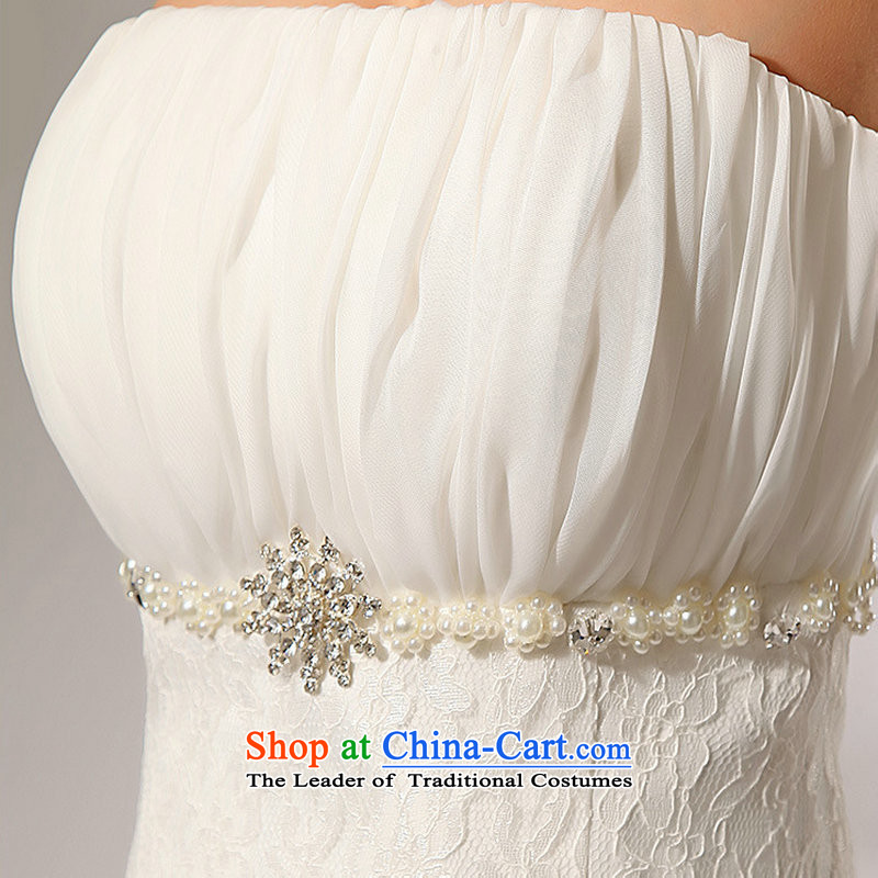 Yet, a new paragraph to align the lace in waist A skirt anointed chest wedding dresses long skirt XS5229 m White XXL, naoji a , , , shopping on the Internet