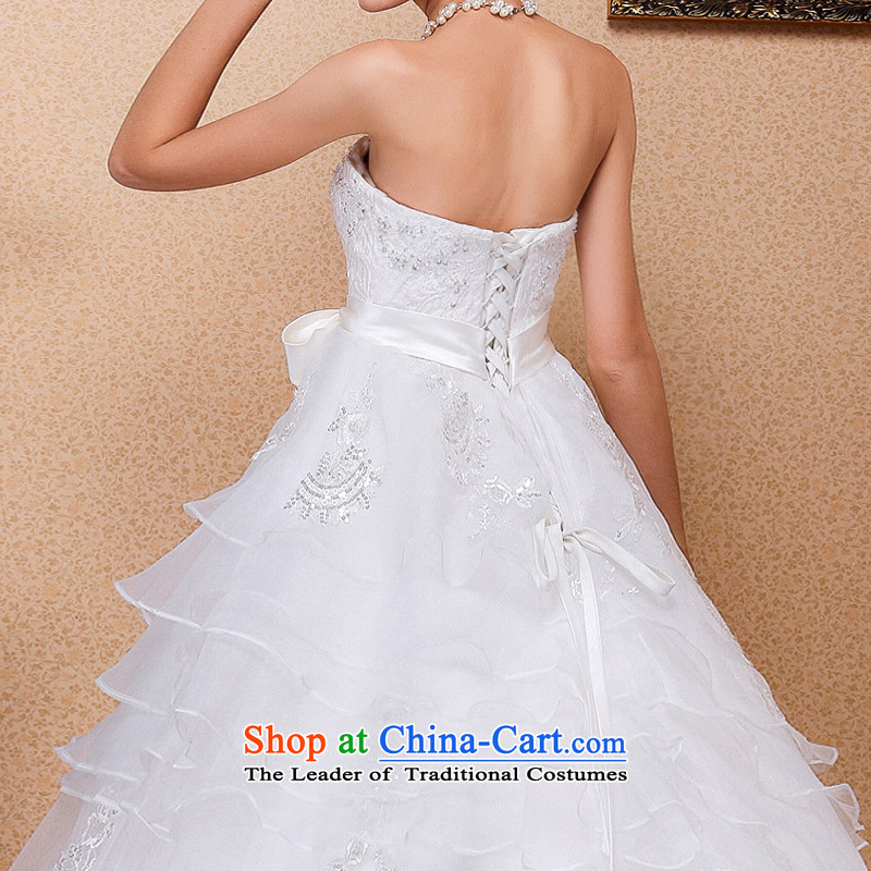 A new Marriage bride 2015 wedding anointed chest bon bon wedding Korean style wedding Top Loin video thin 526 M, a bride shopping on the Internet has been pressed.