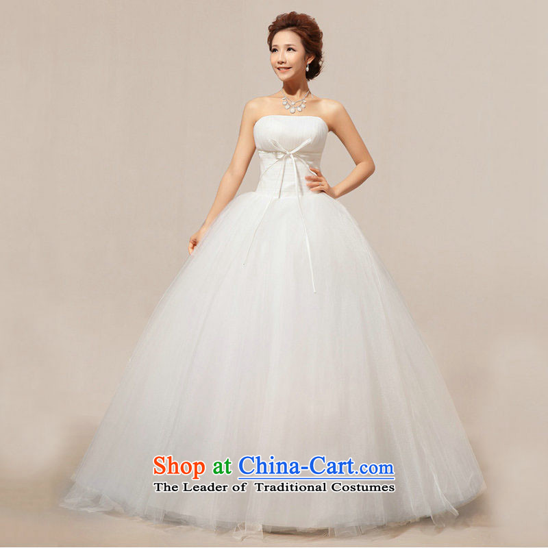 Yet, a wedding dresses new 2014 new Korean lace alignment with chest sweet princess wedding XS5217 m White L, yet a , , , shopping on the Internet