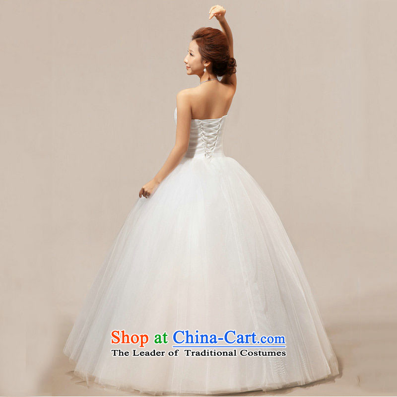 Yet, a wedding dresses new 2014 new Korean lace alignment with chest sweet princess wedding XS5217 m White L, yet a , , , shopping on the Internet