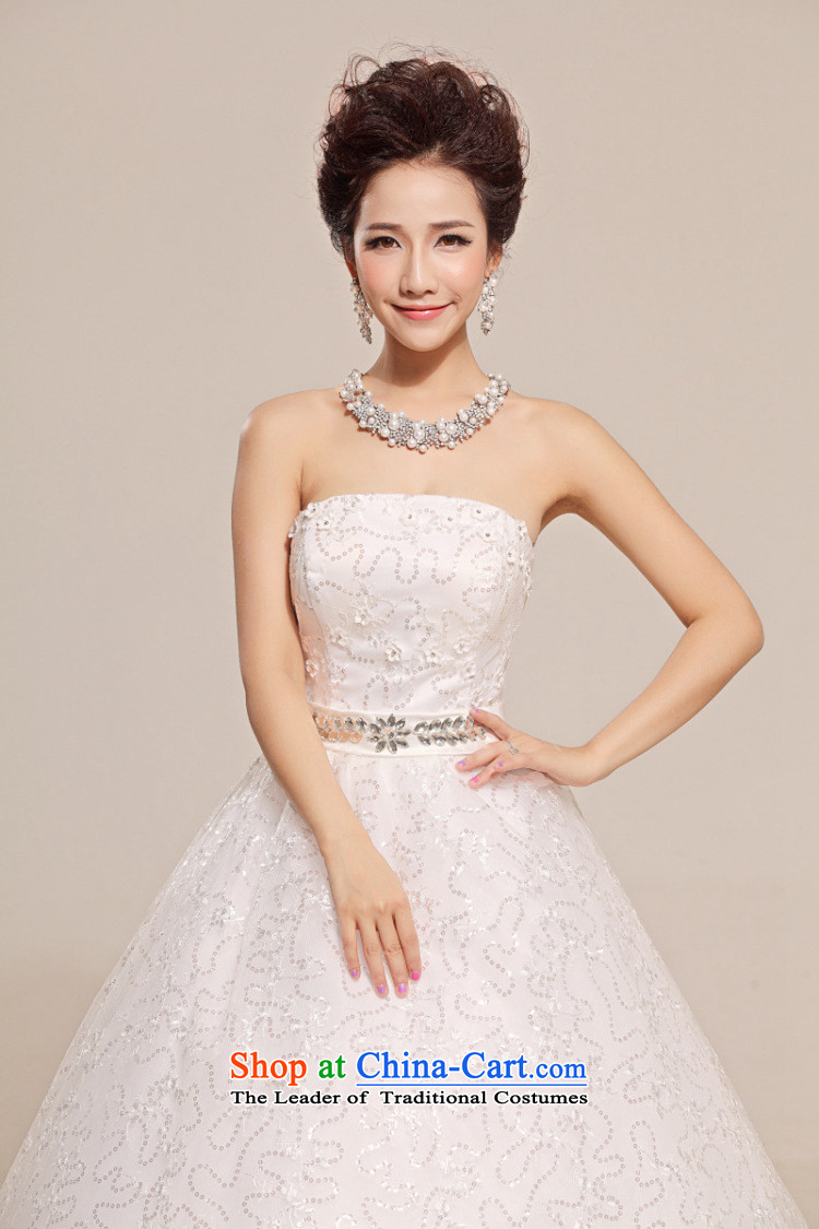 A new paragraph, yet stylish Korean yet floreal design and cultivating the chest to graphics thin bride wedding dress XS702 white S picture, prices, brand platters! The elections are supplied in the national character of distribution, so action, buy now enjoy more preferential! As soon as possible.