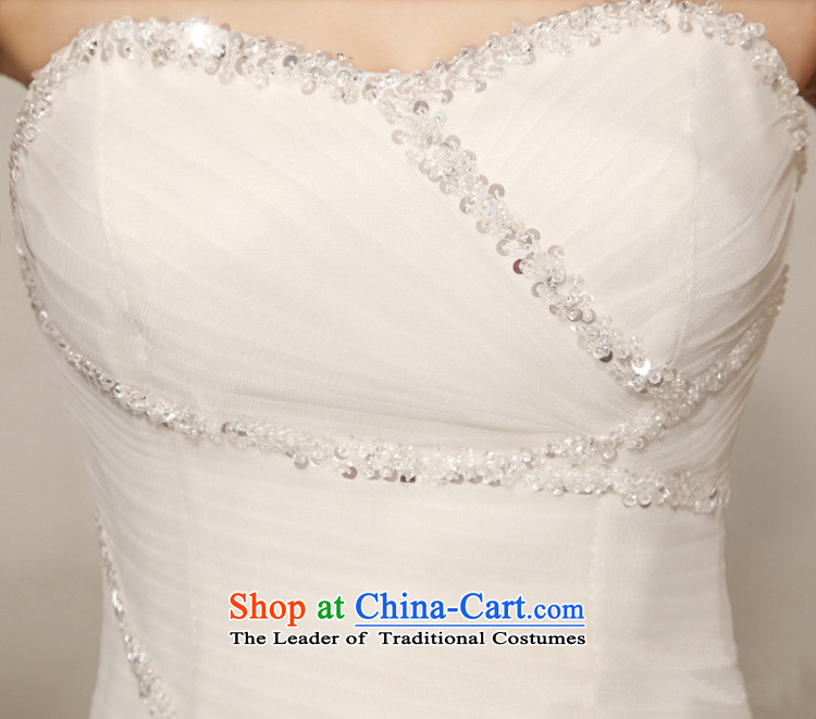 Naoji a 2014 new wedding dresses wholesale bride anointed chest to align the Korean skirt straps bon bon White gauze XS558 wedding white L picture, prices, brand platters! The elections are supplied in the national character of distribution, so action, buy now enjoy more preferential! As soon as possible.