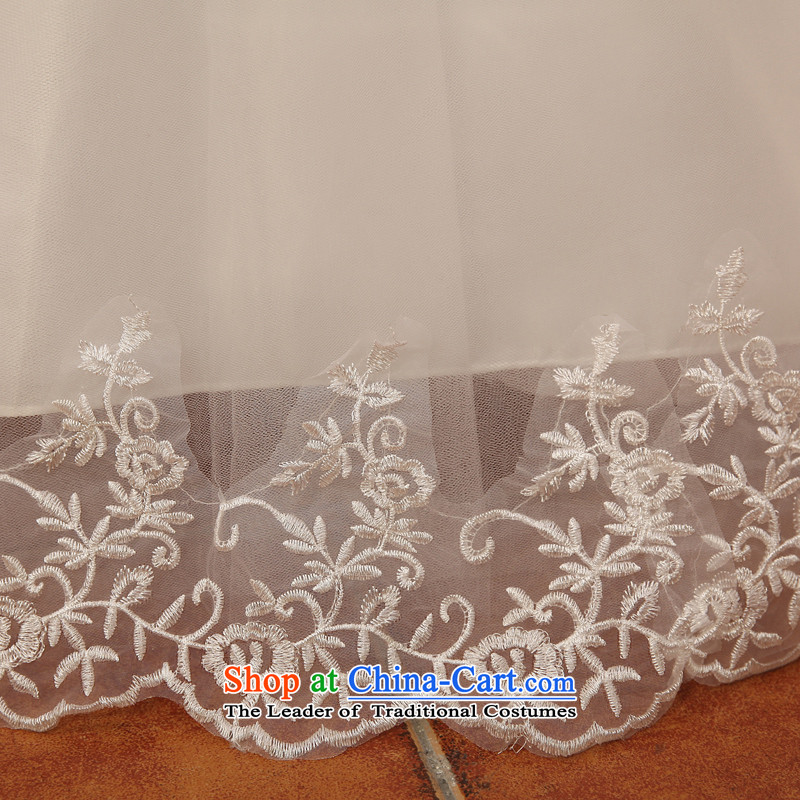 Shared Keun guijin bride wedding dress lace irrepressible small drilled saika align to bon bon, wedding hs5635 m White XL code from Suzhou shipment, shared Keun (guijin) , , , shopping on the Internet