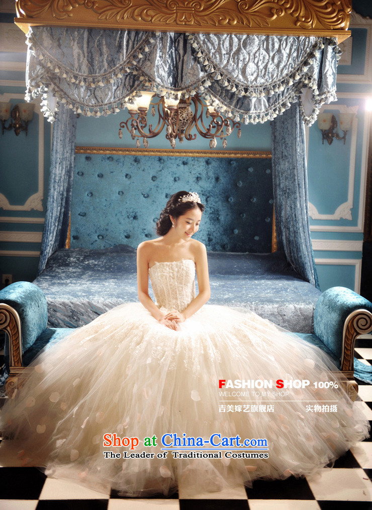 Wedding dress Kyrgyz-american married new anointed arts 2015 Chest Korean skirt HS3057 bon bon bride wedding white picture, prices, S brand platters! The elections are supplied in the national character of distribution, so action, buy now enjoy more preferential! As soon as possible.