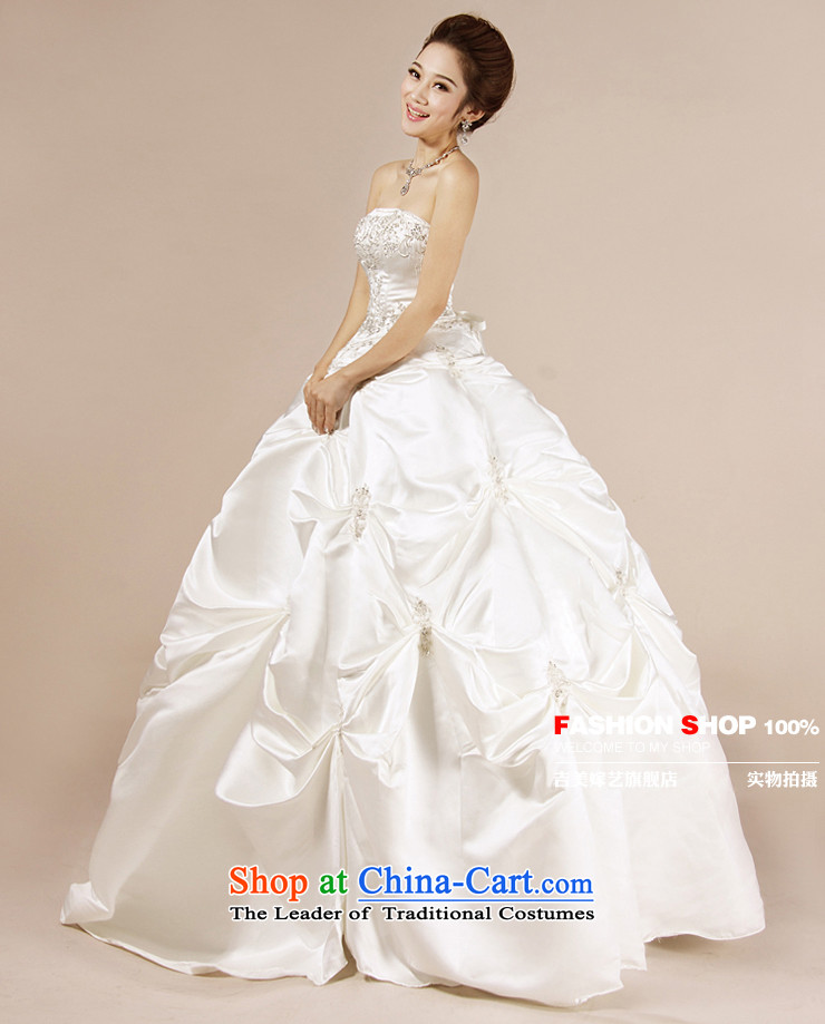 Wedding dress Kyrgyz-american married new anointed arts 2015 Chest Korean skirt HS048 Princess Bride wedding white picture, prices, S brand platters! The elections are supplied in the national character of distribution, so action, buy now enjoy more preferential! As soon as possible.