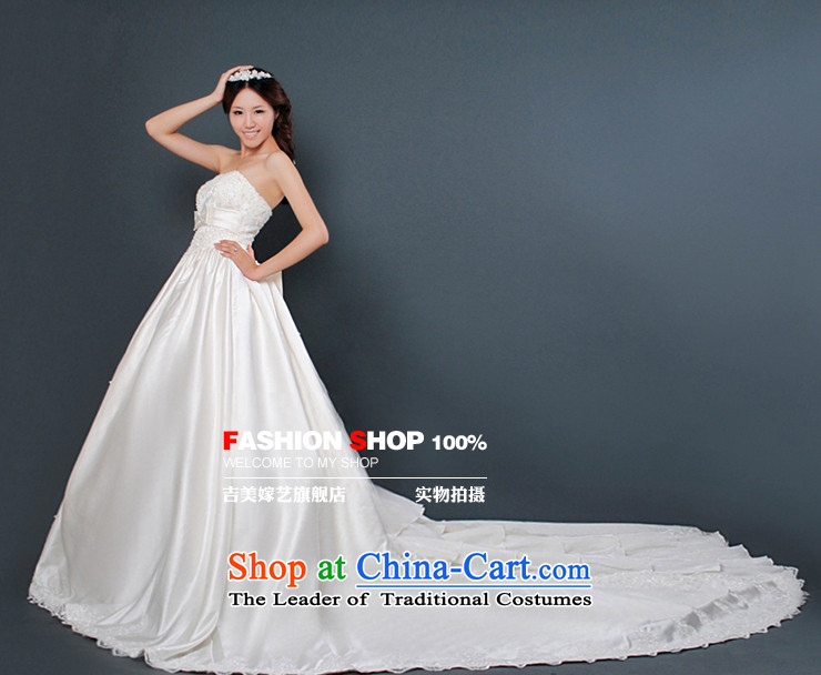 Wedding dress Kyrgyz-american married new anointed arts 2015 Chest Korean bon bon tail HT506 skirt bride wedding white picture, prices, XXXL brand platters! The elections are supplied in the national character of distribution, so action, buy now enjoy more preferential! As soon as possible.