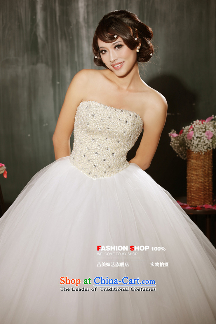 Wedding dress Kyrgyz-american married new anointed arts 2015 Chest Korean skirt HS606 bon bon bride wedding white picture, prices, XXXL brand platters! The elections are supplied in the national character of distribution, so action, buy now enjoy more preferential! As soon as possible.