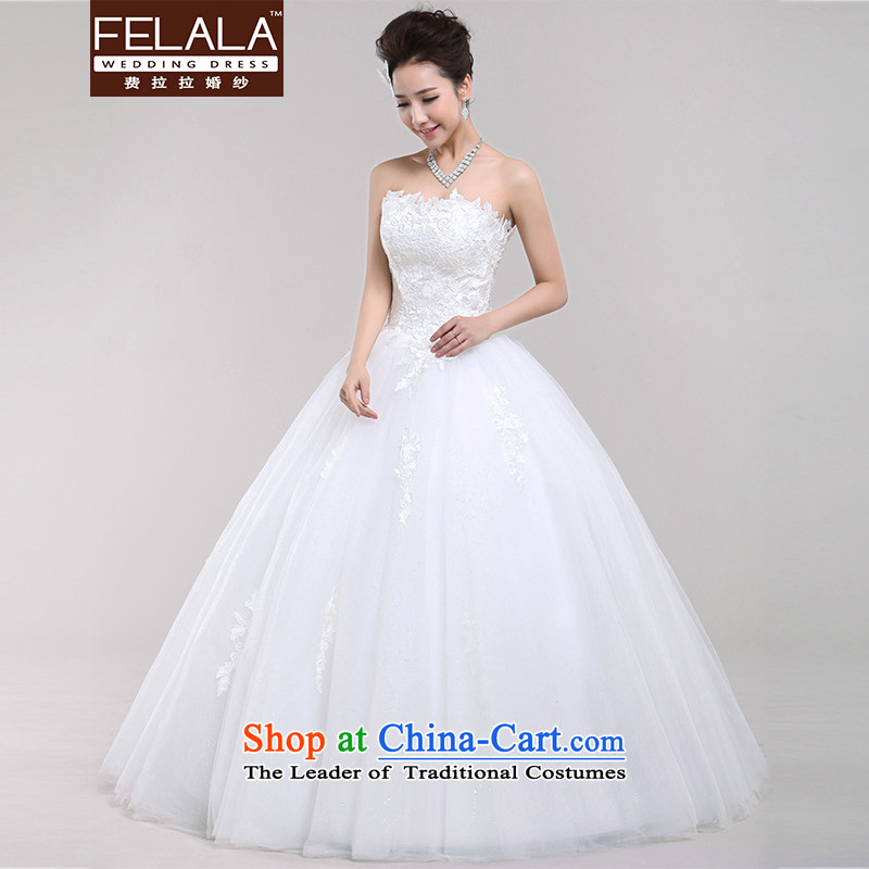 Ferrara 2015 new anointed chest wedding bride Korean Princess lace bon bon skirt Lok finalities wedding spring, L , and Suzhou Ferrara wedding (FELALA) , , , shopping on the Internet