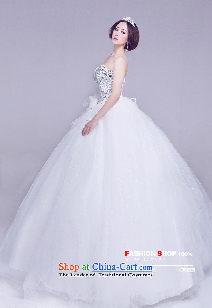Wedding dress Kyrgyz-american married new anointed arts 2015 Chest Korean skirt HS807 bon bon bride wedding white L picture, prices, brand platters! The elections are supplied in the national character of distribution, so action, buy now enjoy more preferential! As soon as possible.