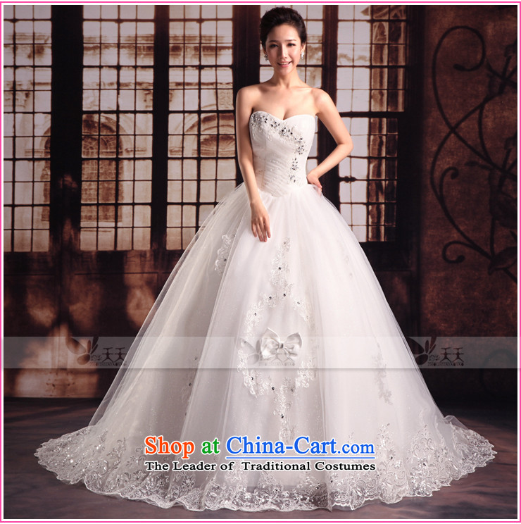 Mrs Alexa Lam roundup new 2014 Deluxe with drill length tail marriages wedding dresses and chest straps Korean style wedding 15181 Trailing White S picture, prices, brand platters! The elections are supplied in the national character of distribution, so action, buy now enjoy more preferential! As soon as possible.