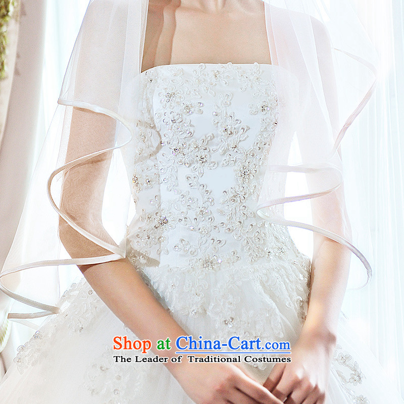 2015 spring chamber full Fong new wedding dresses and chest of the word shoulder two wearing tail Korean S21460 wedding to align, tailored, full Chamber Fong shopping on the Internet has been pressed.