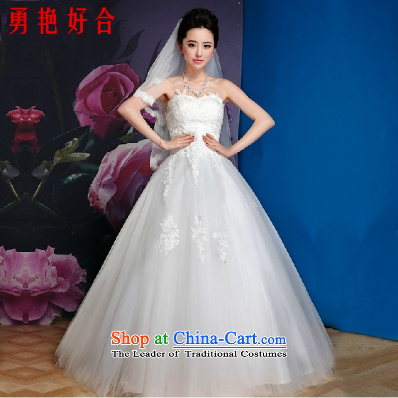 In accordance with the stores on the yarn red wedding dresses new 2015 most stylish tail pregnant women to align marriages Top Loin of wiping the chest white streak M Yong Yim Close shopping on the Internet has been pressed.