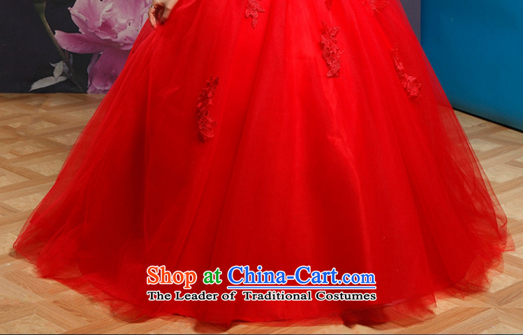 In accordance with the stores on the yarn red wedding dresses new 2015 most stylish tail pregnant women to align marriages Top Loin of wiping the chest white streak M picture, prices, brand platters! The elections are supplied in the national character of distribution, so action, buy now enjoy more preferential! As soon as possible.