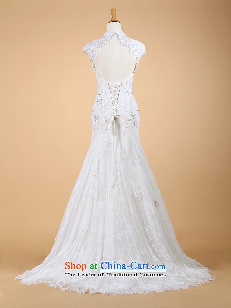 158 color alignment to prevent finalities 2015 wedding custom white lace Nail-tail wedding dresses female Pearl White M picture, prices, brand platters! The elections are supplied in the national character of distribution, so action, buy now enjoy more preferential! As soon as possible.