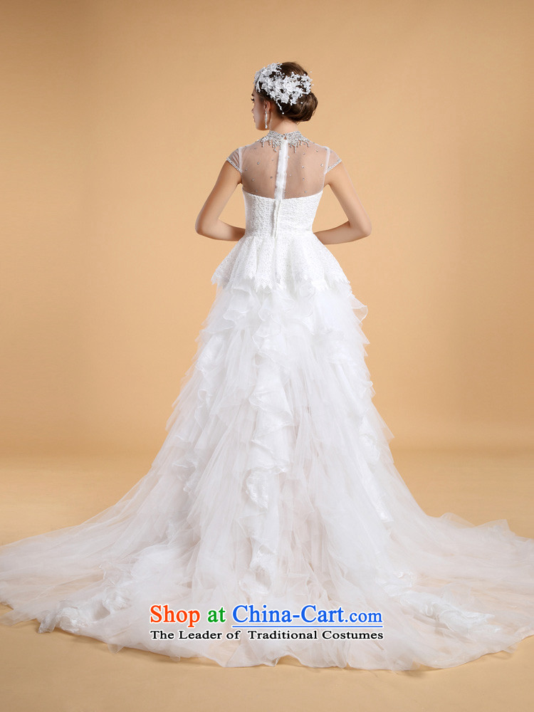 Li also after long tail short wedding dresses 2014 new bride two kit lace marriage wedding to white (not tail) L-pre-sale prices, pictures, brand platters! The elections are supplied in the national character of distribution, so action, buy now enjoy more preferential! As soon as possible.