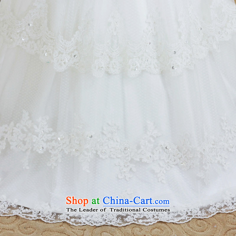 Full Chamber Fang 2015 new bride wedding anointed chest wedding dresses lace diamond white long tail straps H935 tail 50cm 165-L, full Chamber Fong shopping on the Internet has been pressed.