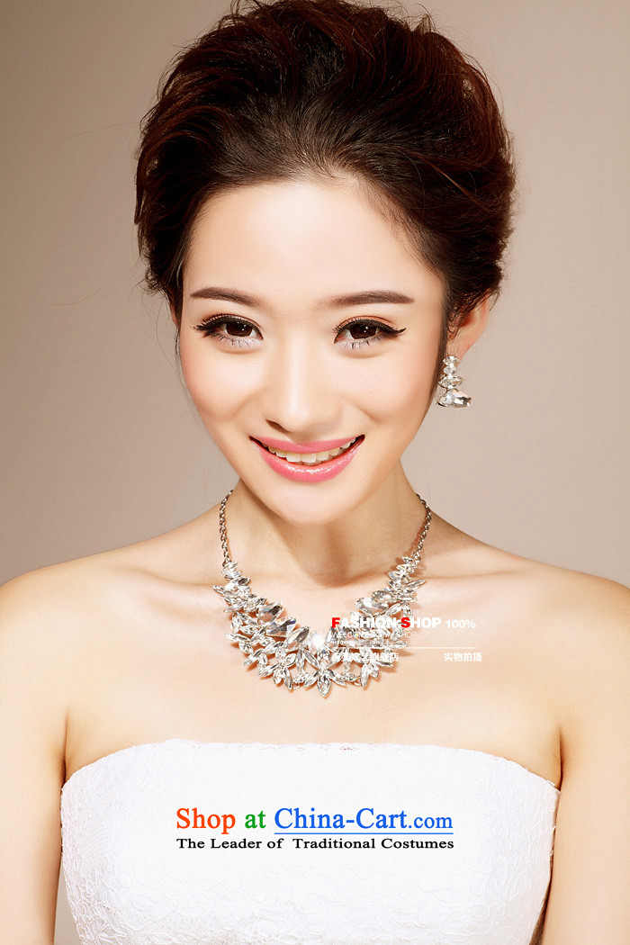 The bride wedding dresses accessories kit Korean TL6203 link water drilling jewelry 2015 new marriage necklace White ear-pin picture, prices, brand platters! The elections are supplied in the national character of distribution, so action, buy now enjoy more preferential! As soon as possible.