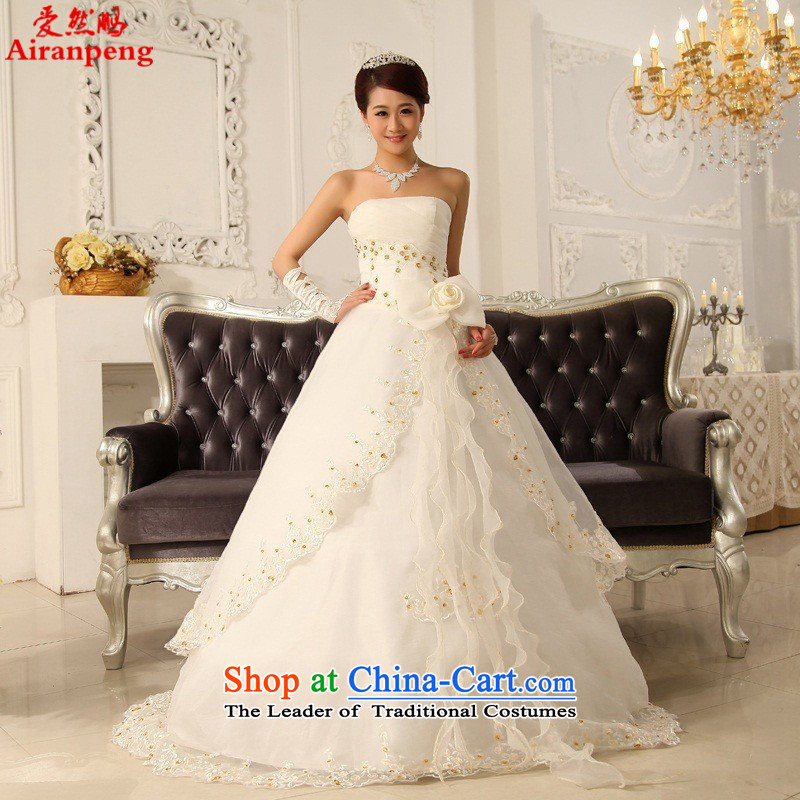 Love So Pang Chun summer wedding dresses Korean brides version with new princess chest sweet Korean style, align the tail marriage 89 to a customer to do not returning the size to