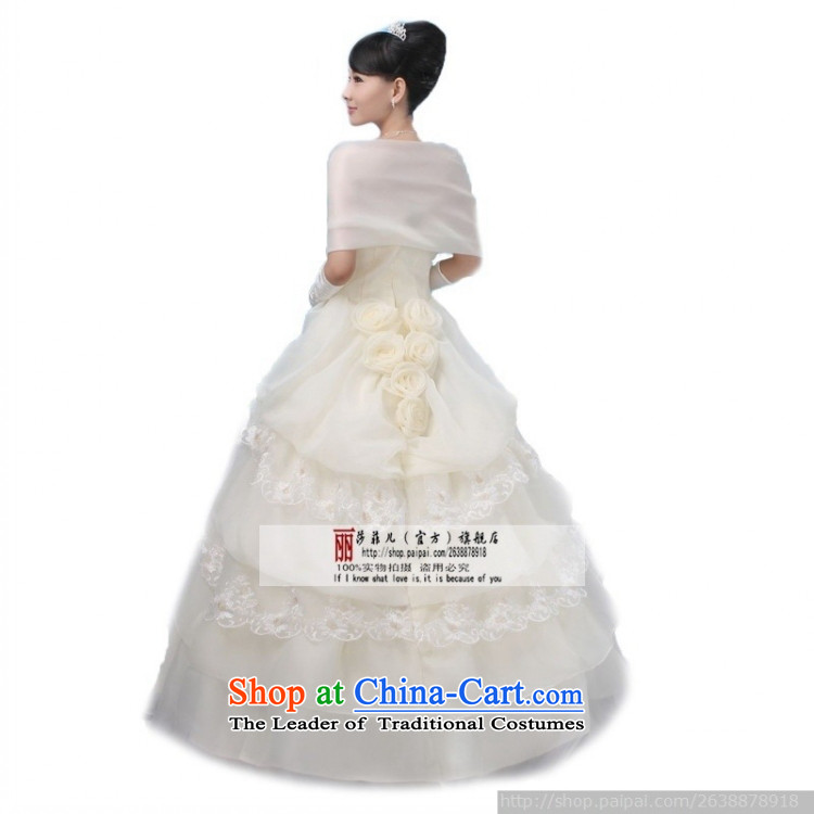 Love So Peng New 2015 wedding package version won thin waist straps so shoulder to align the princess fall spring and summer gown white tie, customer to do not returning the size to picture, prices, brand platters! The elections are supplied in the national character of distribution, so action, buy now enjoy more preferential! As soon as possible.