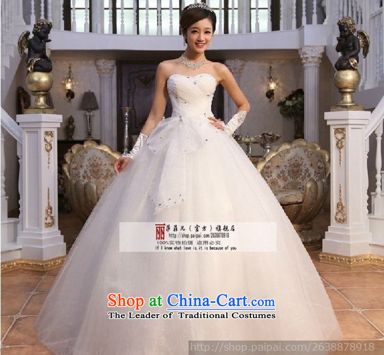 Love So Peng 2015 stars of the same Winter Korean elegant sweet princess alignment with chest drill video thin white wedding dresses to make to the customer not to return the size of pictures, prices, brand platters! The elections are supplied in the national character of distribution, so action, buy now enjoy more preferential! As soon as possible.