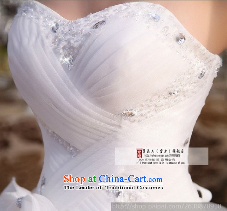 Love So Peng 2015 stars of the same Winter Korean elegant sweet princess alignment with chest drill video thin white wedding dresses to make to the customer not to return the size of pictures, prices, brand platters! The elections are supplied in the national character of distribution, so action, buy now enjoy more preferential! As soon as possible.
