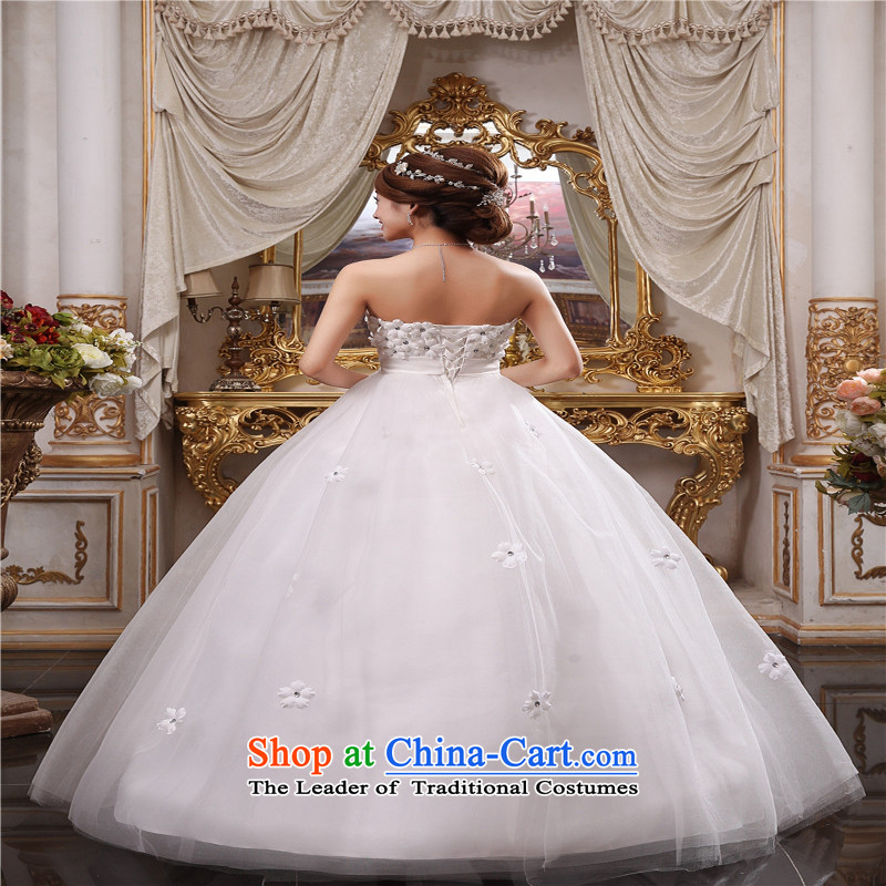 Love So Peng 2015, wedding dresses and chest to pregnant women with Top Loin of Korean brides larger lace New White XL package, Love Returning so AIRANPENG Peng () , , , shopping on the Internet