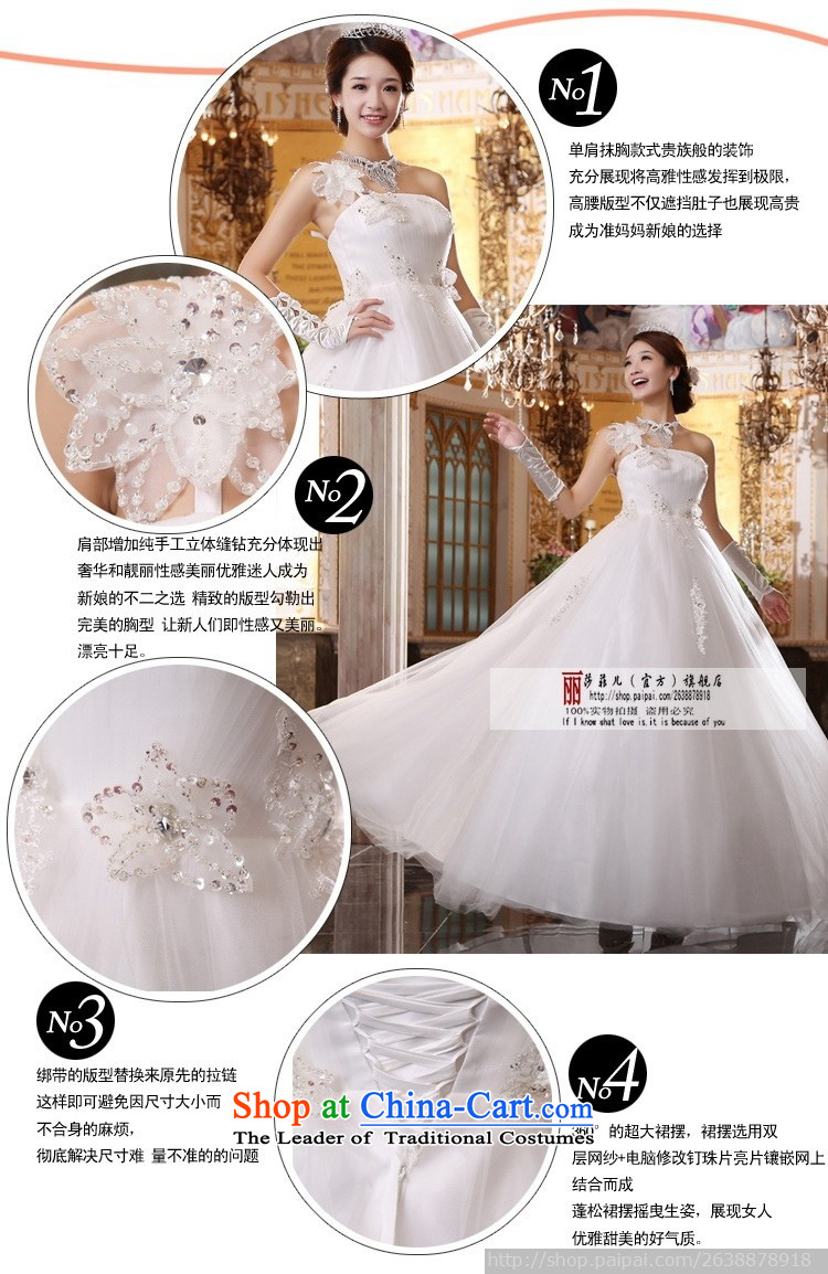 Love So Peng 2015 Korean brides new wedding high waist straps pregnant women does not show the wedding stomach White XL package returning Oh Picture, prices, brand platters! The elections are supplied in the national character of distribution, so action, buy now enjoy more preferential! As soon as possible.