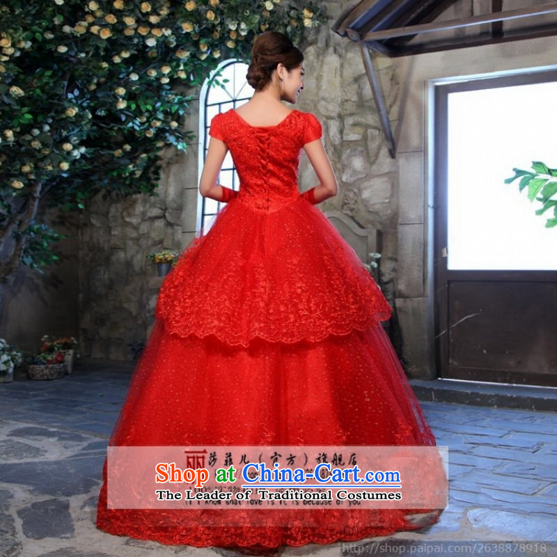 Love So Peng red wedding dresses new 2015 lace wedding Korean to align the princess wedding package shoulder straps red XL package, Love Returning so AIRANPENG Peng () , , , shopping on the Internet