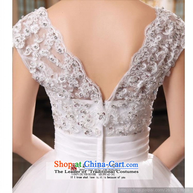 The word love so Peng shoulder V-Neck bride new wedding dresses and sexy retro Princess 2015 to align the wedding package returning pictures White XL, prices, brand platters! The elections are supplied in the national character of distribution, so action, buy now enjoy more preferential! As soon as possible.